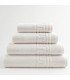 White Hotel Towel 450 g/m² | 100% Pure Cotton | Greek Border | Highly Absorbent & Durable | Basic Hotel