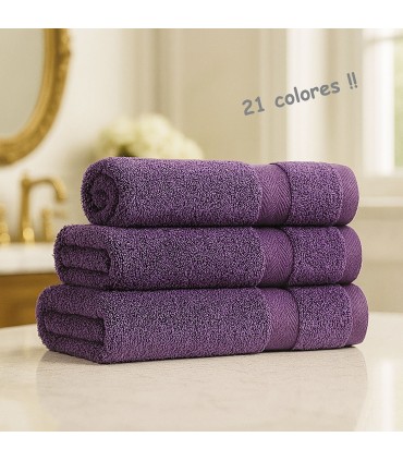 Luxury Towel 650g American Terry | 100% Combed Egyptian Cotton | National Manufacture