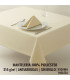 Wrinkle-Resistant 100% Polyester Tablecloth 215 g/m² | Matte Finish | English Corner | REQUEST A QUOTE