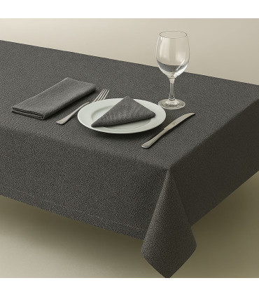 Wrinkle-Resistant 100% Polyester Tablecloth 215 g/m² | Matte Finish | English Corner | REQUEST A QUOTE