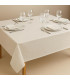 Toalha de Mesa EFEITO LINHO 50% Algodão 50% Poliéster 220 g/m² | Costura Inglesa﻿ | SOLICITE UM ORÇAMENTO
