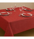 LININ-LOOK tablecloths for the hospitality industry, 50% cotton, 50% polyester, 220 g/m² | English stitching | REQUEST A QUOTE