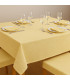 LININ-LOOK tablecloths for the hospitality industry, 50% cotton, 50% polyester, 220 g/m² | English stitching | REQUEST A QUOTE