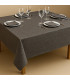 Nappes ASPECT LIN pour l'hôtellerie-restauration, 50 % coton, 50 % polyester, 220 g/m² | Coutures anglaises | DEMANDER UN DEVIS