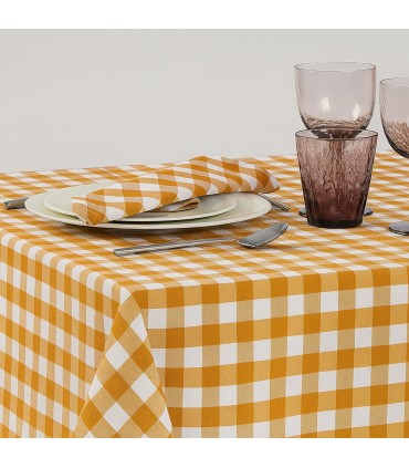 Toalhas de Mesa Mesón para Hotelaria, Xadrez Grande ou Pequeno | 50% Poliéster / 50% Algodão 190 g/m²