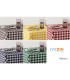Mantelería para hostelería Mesón de colores cuadro grande o pequeño | 50% poliéster / 50% algodón 190 g/m²