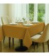 BASIC Plain Satin Tablecloth 50/50 Cotton-Polyester COLOR | 240 g/m² | English Corner | Custom Size