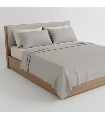 Flat Bed Sheet COLOR for Hospitality | 50/50 Polyester-Cotton Blend | 150 Thread Count and 115 g/m²