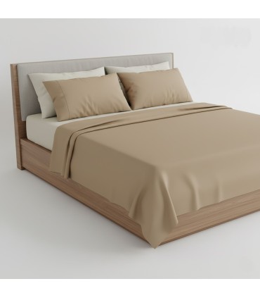 Lenzuolo Piano COLOR per Hotel | Misto 50% Poliestere 50% Cotone | 150 Fili e 115 g/m²