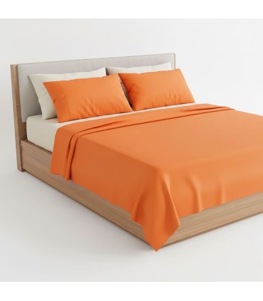 Lenzuolo Piano COLOR per Hotel | Misto 50% Poliestere 50% Cotone | 150 Fili e 115 g/m²