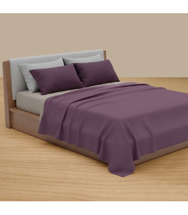 Drap Plat COLOR pour Hôtellerie | Mélange 50% Polyester 50% Coton | 150 Fils et 115 g/m²