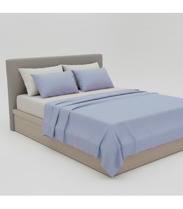 Drap Plat COLOR pour Hôtellerie | Mélange 50% Polyester 50% Coton | 150 Fils et 115 g/m²