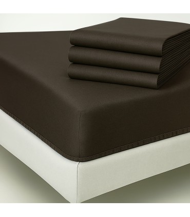 Drap-Housse COLOR pour Hôtellerie | Mélange 50% Polyester 50% Coton | 150 Fils et 115 g/m²