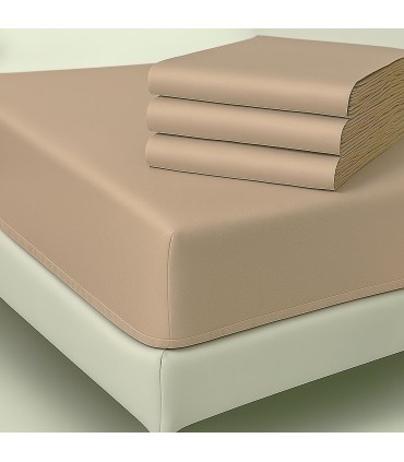 Drap-Housse COLOR pour Hôtellerie | Mélange 50% Polyester 50% Coton | 150 Fils et 115 g/m²