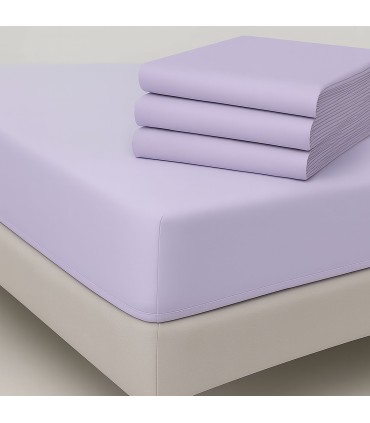 Drap-Housse COLOR pour Hôtellerie | Mélange 50% Polyester 50% Coton | 150 Fils et 115 g/m²