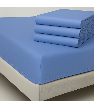 Lençol Ajustável COLOR para Hotelaria | Mistura 50% Poliéster 50% Algodão | 150 Fios e 115 g/m²